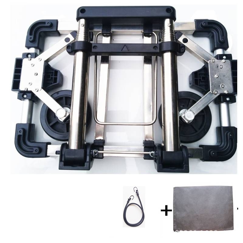 Pull Cart Fold - Faltbarer kleiner Wagen, ultrakleiner Trolley, handgezogener