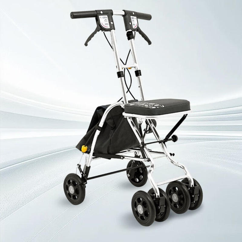 Faltbarer Rollator mit Sitz, Z – Pull Cart Fold Bewertung und Preis