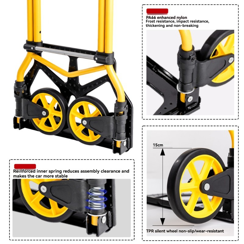 Zusammenklappbarer Handwagen,  – Pull Cart Fold Bewertung und Preis