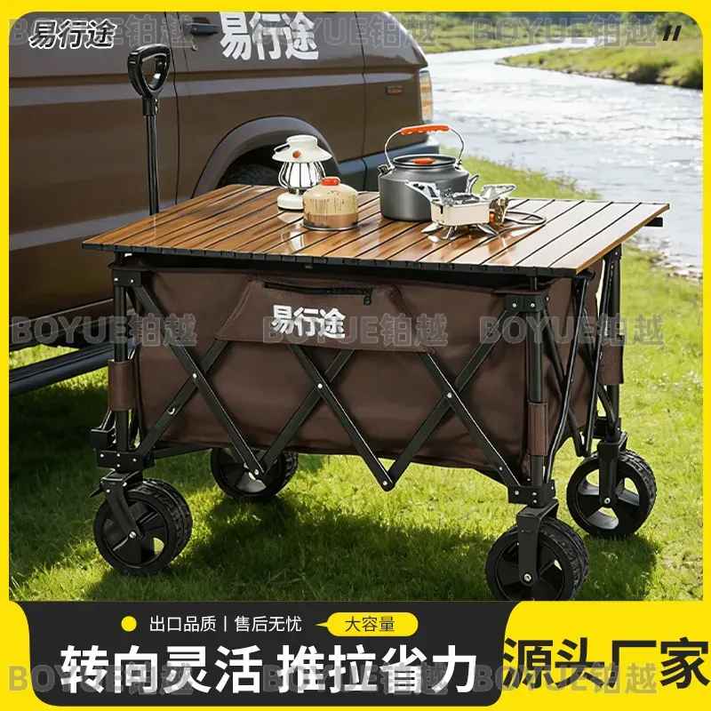 Tragbarer Express-Angelwagen,  – Pull Cart Fold Bewertung und Preis