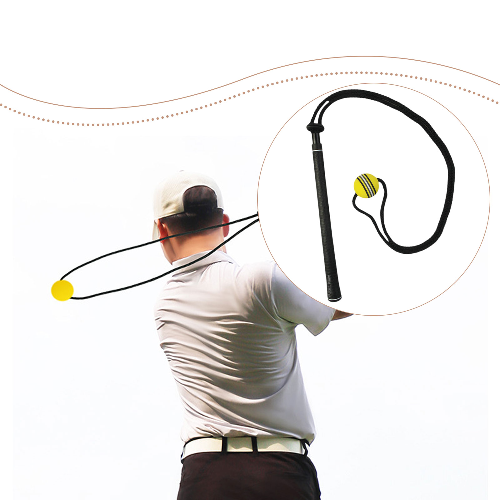 Golf Swing Trainer Elastisches – Golf Equipment For Beginners Bewertung und Preis