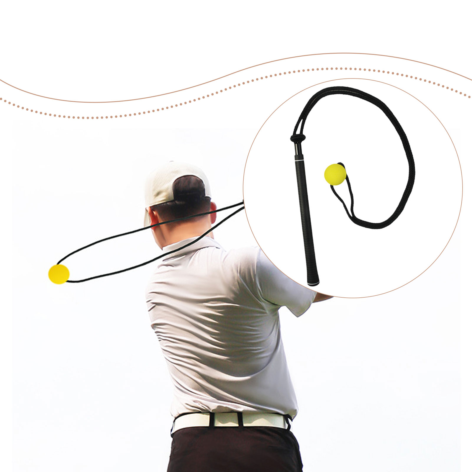 Golf Swing Trainer Elastisches – Golf Equipment For Beginners Bewertung und Preis