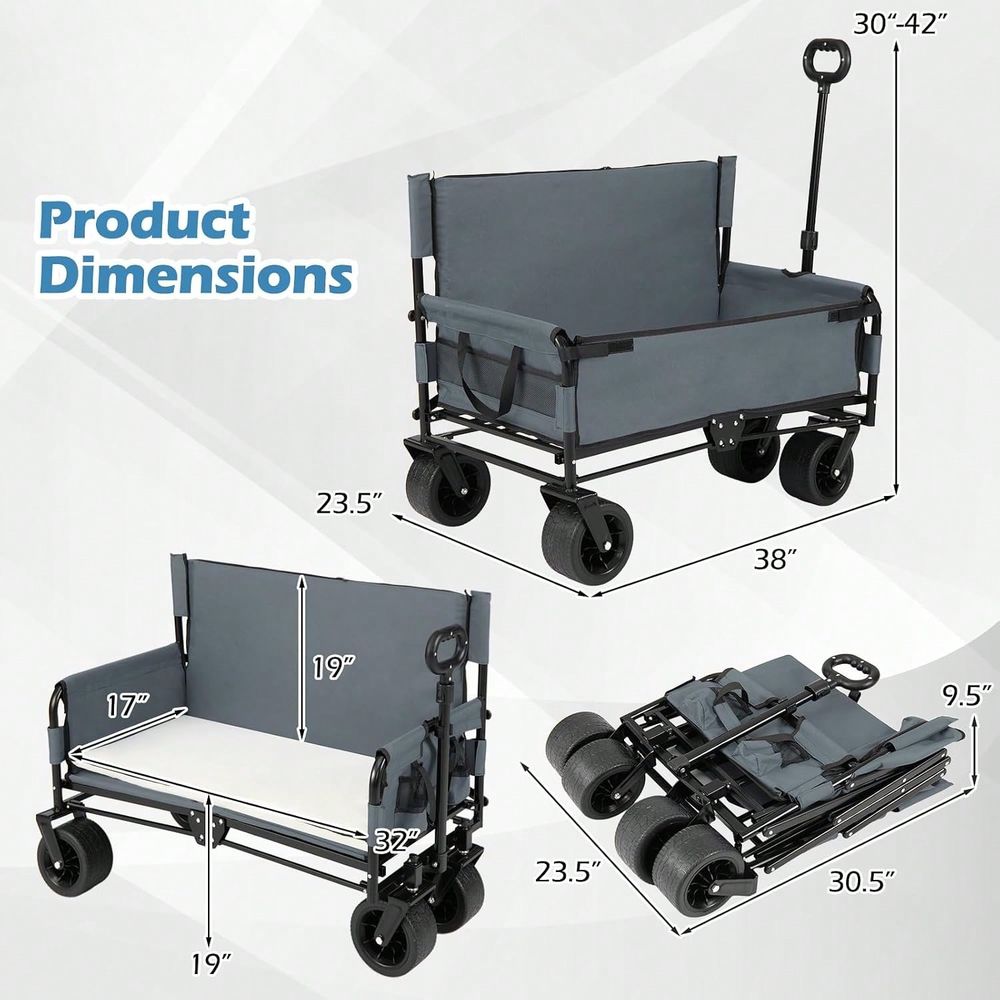 Wagen-Sitzkombination, zusamme – Pull Cart Fold Bewertung und Preis