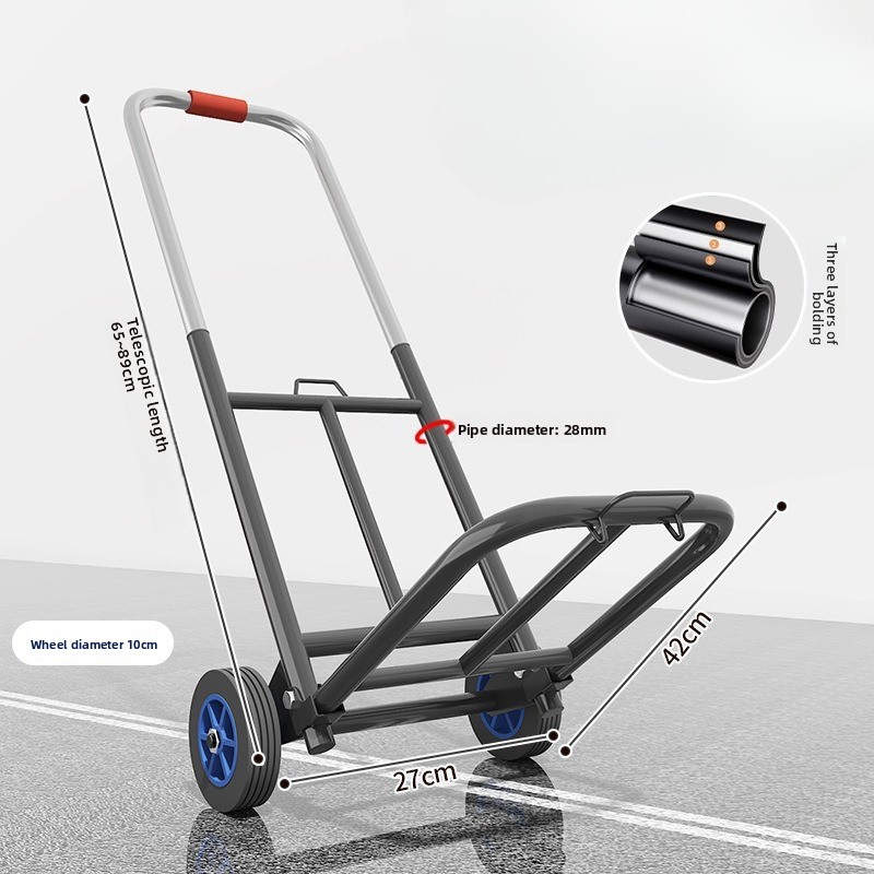 Robuster Klappwagen, Verschlei – Pull Cart Fold Bewertung und Preis