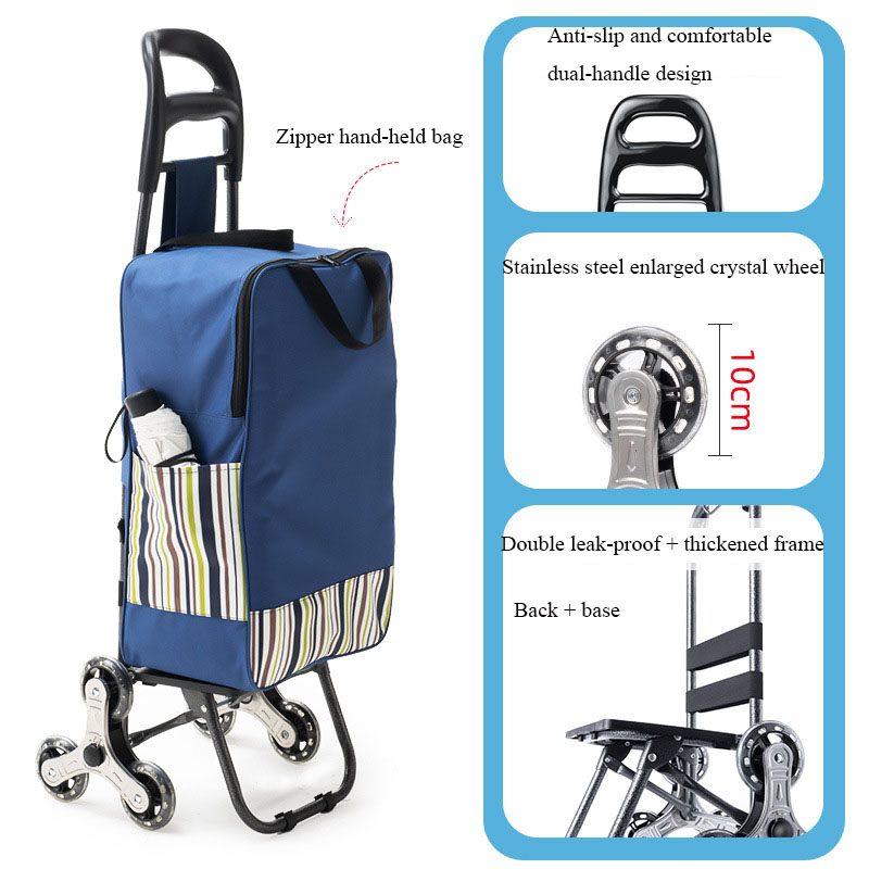 35L Großer Handwagen mit Faltf – Pull Cart Fold Bewertung und Preis