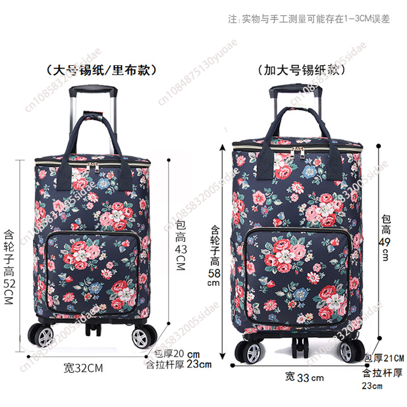 Neuer Einkaufswagen aus Zinnfo – Pull Cart Fold Bewertung und Preis